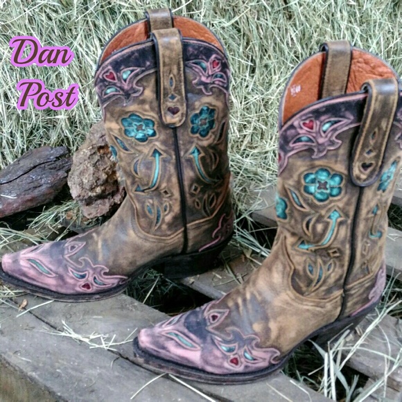 Ariat Shoes - Dan Post cowboy boots size 6.5M(7)